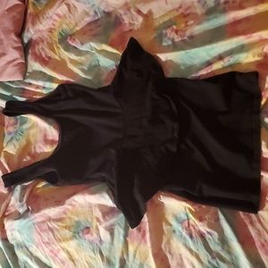 Bodycon frilly dress, sz s